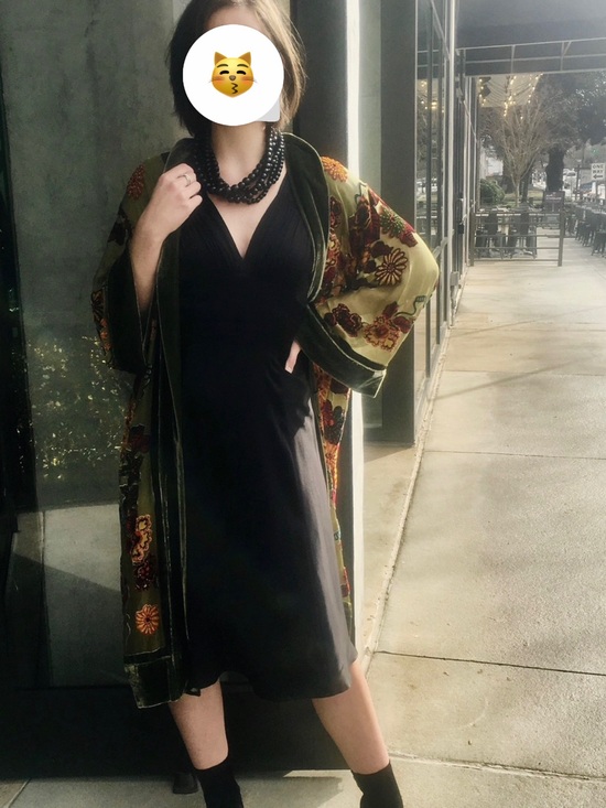 Trashy Diva Dresses & Skirts - Trashy Diva “1940s Dress” Satin, Fit & Flare Dress